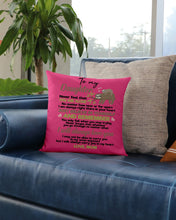 Load image into Gallery viewer, Mom Gift For Daughter Never Feel That You Alone Pillow Cover
