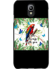 Load image into Gallery viewer, Scarlet Macaw With Butterflies I Am Always With You Gift For Lover Phone case
