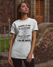 Load image into Gallery viewer, A Spoiled Wife Of An October Grumpy Old Man Birthday Meaningful Gift Guys Tee

