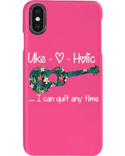 Load image into Gallery viewer, Uke Holic I Can Quit Anytime Custom Design For Music Instrument  Lovers Phone case
