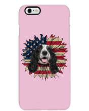 Load image into Gallery viewer, English Cocker Spaniel US Sunflower Gift For Dog Lovers Phone case
