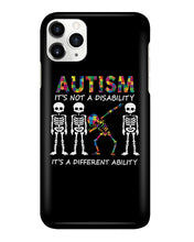 Load image into Gallery viewer, Autism It's A Different Ability Gift For Autism People Phone case
