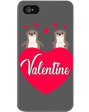 Load image into Gallery viewer, Couple Otter Valentine's Day Gift For Otter Lovers Phone case
