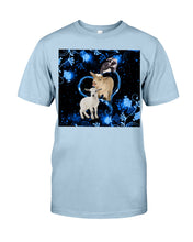 Load image into Gallery viewer, Lovely Phone Case Twinkling Blue Heart Gift For Goat Lovers Guys Tee
