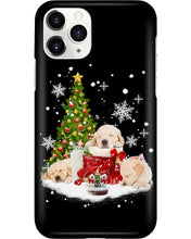 Load image into Gallery viewer, Funny Golden Retrievers Sleep In Red Boots Gift For Dog Lovers Phone case
