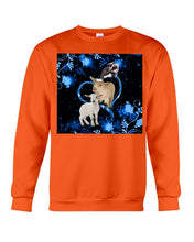 Load image into Gallery viewer, Lovely Phone Case Twinkling Blue Heart Gift For Goat Lovers Sweatshirt
