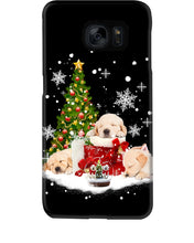 Load image into Gallery viewer, Funny Golden Retrievers Sleep In Red Boots Gift For Dog Lovers Phone case

