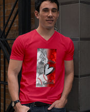 Load image into Gallery viewer, Baseball Peaceful Love Gift For Baseball Lovers Guys V-Neck
