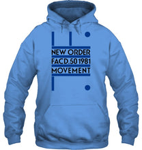 Load image into Gallery viewer, New Order Facd 501981 Movement Simple Unique Custom Design Hoodie
