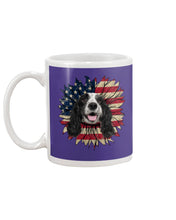 Load image into Gallery viewer, English Cocker Spaniel US Sunflower Gift For Dog Lovers Mug
