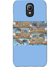 Load image into Gallery viewer, Do What Makes You Happy With Bats Gift For Girls Phone case
