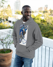 Load image into Gallery viewer, Magical Gray Couple African Parrot Gift For Bird Lovers Hoodie
