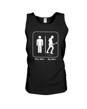 Load image into Gallery viewer, Your Man My Man Custom Design Gift For Husband Unisex Tank Top
