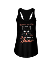 Load image into Gallery viewer, Lé Dames Aux Thats Vrais Sont Nées En   Juin For Birthday Gift Ladies Flowy Tank

