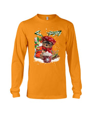 Load image into Gallery viewer, Yorkshire Terrier Loves Drinking Hot Latte Gift For Dog Lovers Unisex Long Sleeve
