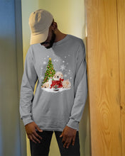 Load image into Gallery viewer, Funny Golden Retrievers Sleep In Red Boots Gift For Dog Lovers Unisex Long Sleeve
