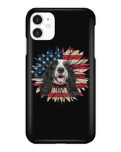 Load image into Gallery viewer, English Cocker Spaniel US Sunflower Gift For Dog Lovers Phone case
