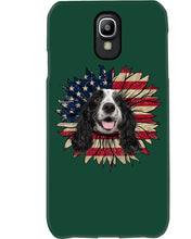 Load image into Gallery viewer, English Cocker Spaniel US Sunflower Gift For Dog Lovers Phone case
