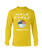 Load image into Gallery viewer, MAle Nurse Essential 2020 Unique Custom Design Unisex Long Sleeve
