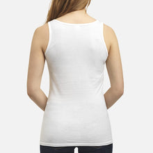 Load image into Gallery viewer, A Man Cannot Survive On Beer Alone He Also Needs Darts Trending Ladies Flowy Tank
