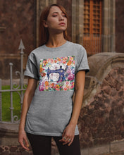 Load image into Gallery viewer, Embroidery Machine Flower Special Custom Design   For Girls Guys Tee

