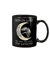 Load image into Gallery viewer, I Love You To The Moon And Back Gift For Son-In-Law Mug
