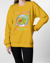 Load image into Gallery viewer, Vintage Funny Stay Out Of My Bubble Gift For Turtle Lovers Sweatshirt
