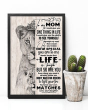 Load image into Gallery viewer, Daughter Gift For Mom With Meaningful Words How Special You're To Me Vertical Poster
