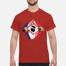 Load image into Gallery viewer, Corse Super Hero Flag Patriot Gift For Men Guys Tee

