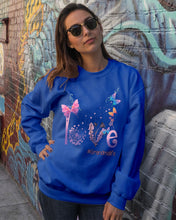 Load image into Gallery viewer, Love Butterflies Grandma Life Gift For Grandma Sweatshirt
