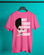 Load image into Gallery viewer, Not Today Satan Not Today Gift For Women Guys Tee
