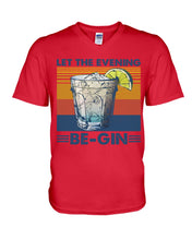 Load image into Gallery viewer, Lovely Phone Case Let The Evening Be-Gin Retro Vintage Guys V-Neck
