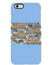 Load image into Gallery viewer, Do What Makes You Happy With Bats Gift For Girls Phone case
