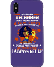 Load image into Gallery viewer, December Superwoman  Life Has Knocked Me Down Birthday Meaningful Gift Phone case
