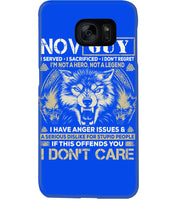 Load image into Gallery viewer, November Guy I Am Not A Hero Not A Legend I Have Anger Issues Birthday Gift Phone case
