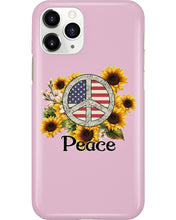 Load image into Gallery viewer, Peace Sign Sunflower Birthday Gift For Girls Phone case
