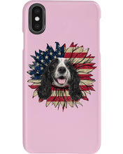 Load image into Gallery viewer, English Cocker Spaniel US Sunflower Gift For Dog Lovers Phone case
