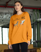 Load image into Gallery viewer, Funny Difference Between Me And Other Psychotherapists Unicorn And Horse Unisex Long Sleeve
