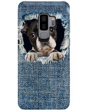 Load image into Gallery viewer, Blue Phone Case With Hole Gift For Boston Terrier Lovers Phone case
