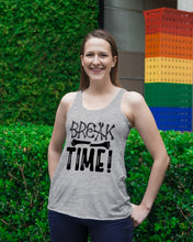 Load image into Gallery viewer, Break Bone Time White Background Gift For Women Ladies Flowy Tank

