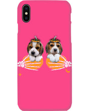Load image into Gallery viewer, Beagle Hand Bones My Breast Gift For Dog Lovers Phone case
