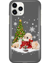 Load image into Gallery viewer, Funny Golden Retrievers Sleep In Red Boots Gift For Dog Lovers Phone case
