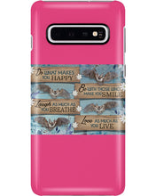 Load image into Gallery viewer, Do What Makes You Happy With Bats Gift For Girls Phone case
