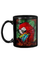 Load image into Gallery viewer, Red Parrot Jungle Forest Gift For Bird Lovers Mug
