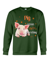 Load image into Gallery viewer, Pig Kisses Fix Everything Gift For Pig Lovers Sweatshirt
