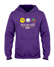 Load image into Gallery viewer, Best Day Ever Golf Trending Gift For Golf Lovers Hoodie

