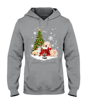 Load image into Gallery viewer, Funny Golden Retrievers Sleep In Red Boots Gift For Dog Lovers Hoodie
