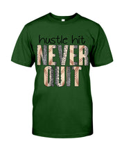 Load image into Gallery viewer, Baseball Hustle Hit Never Quit Gift For Lovers Guys Tee
