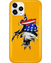 Load image into Gallery viewer, Eagle Giant Scratch USA Flag Gift For Women Phone case
