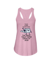 Load image into Gallery viewer, This Finn Survived The Great Toilet Paper Crisis Of 2020 Ladies Flowy Tank
